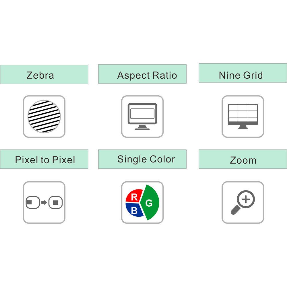 MustHD 7" 4K 3G-SDI & HDMI IPS On-Camera Monitor