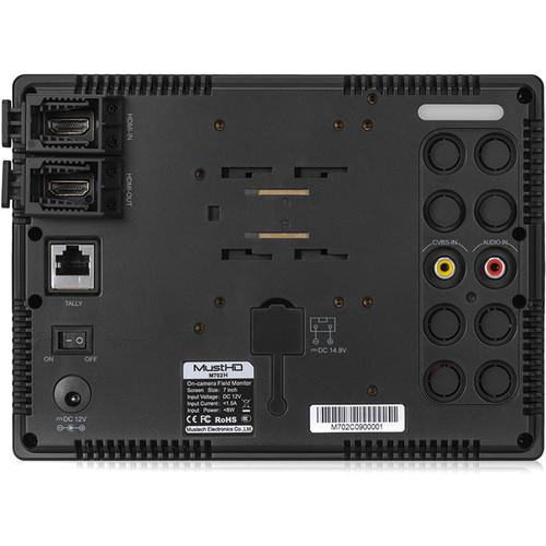 MustHD 7" 4K HDMI IPS On-Camera Monitor