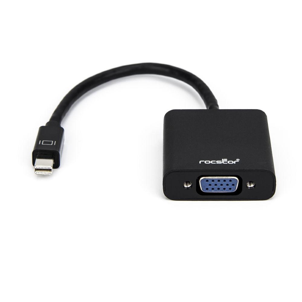 Rocstor Mini DisplayPort Male to VGA Female Video Adapter