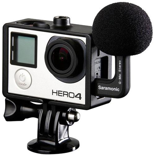 Saramonic GoMic Stereo Ball Microphone for GoPro Cameras, Saramonic, GoMic, Stereo, Ball, Microphone, GoPro, Cameras