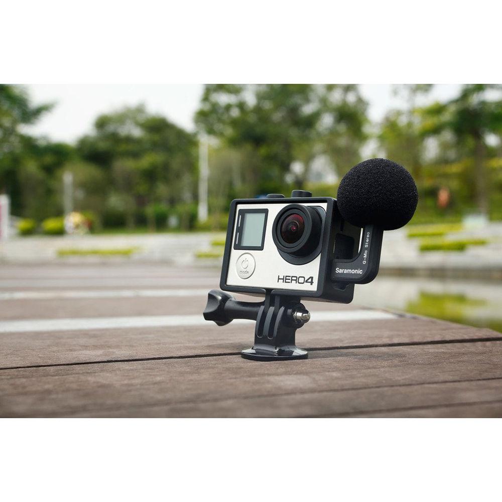 Saramonic GoMic Stereo Ball Microphone for GoPro Cameras