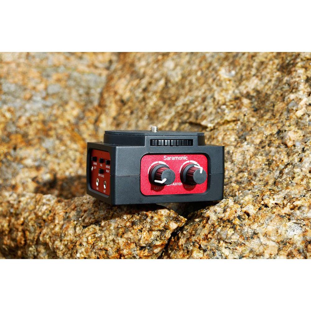 Saramonic SR-AX101 - 2-Channel Passive Audio Adapter for DSLR Cameras