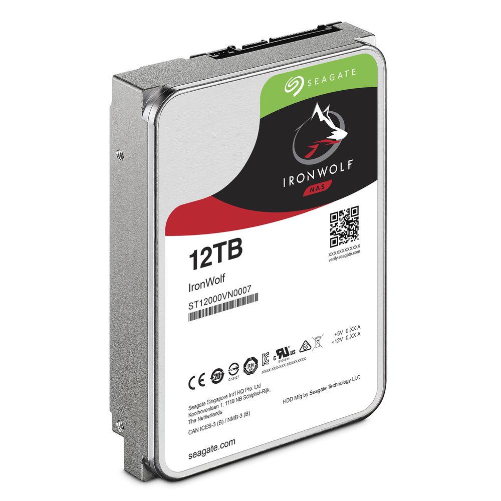 Seagate 12TB IronWolf 7200 rpm SATA III 3.5" Internal NAS HDD