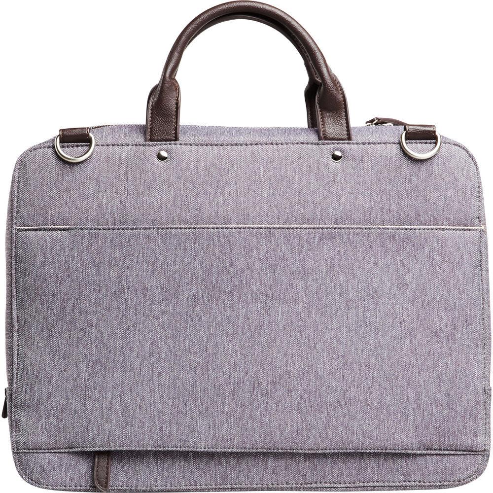 Setton Brothers Avanti Herringbone Briefcase for 15" Laptops