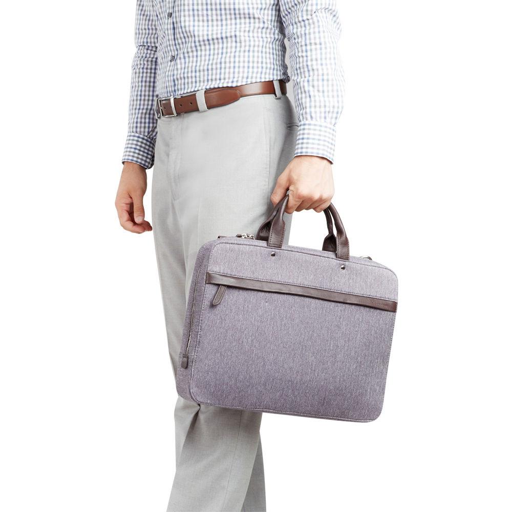 Setton Brothers Avanti Herringbone Briefcase for 15" Laptops