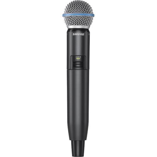 Shure GLXD24R B58 Handheld Wireless System with Beta 58A Microphone