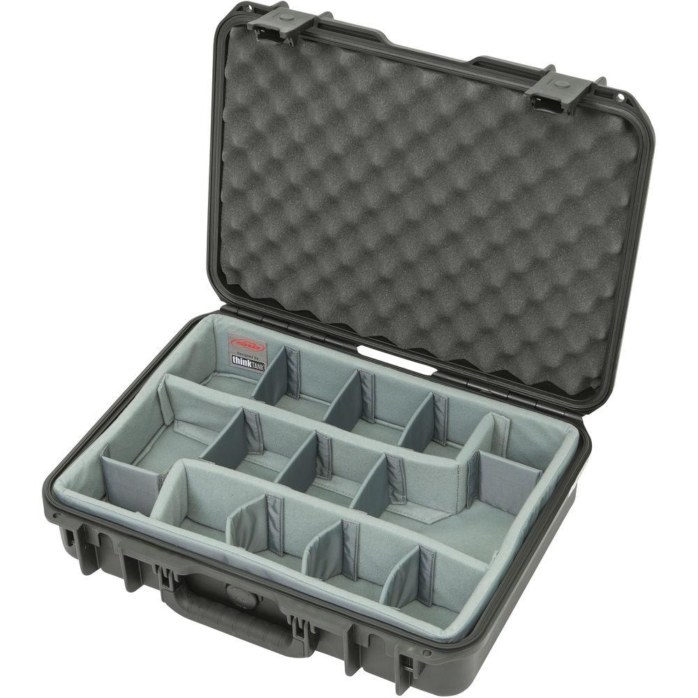 SKB iSeries 1813-5 Case with Think Tank Photo Dividers & Lid Foam