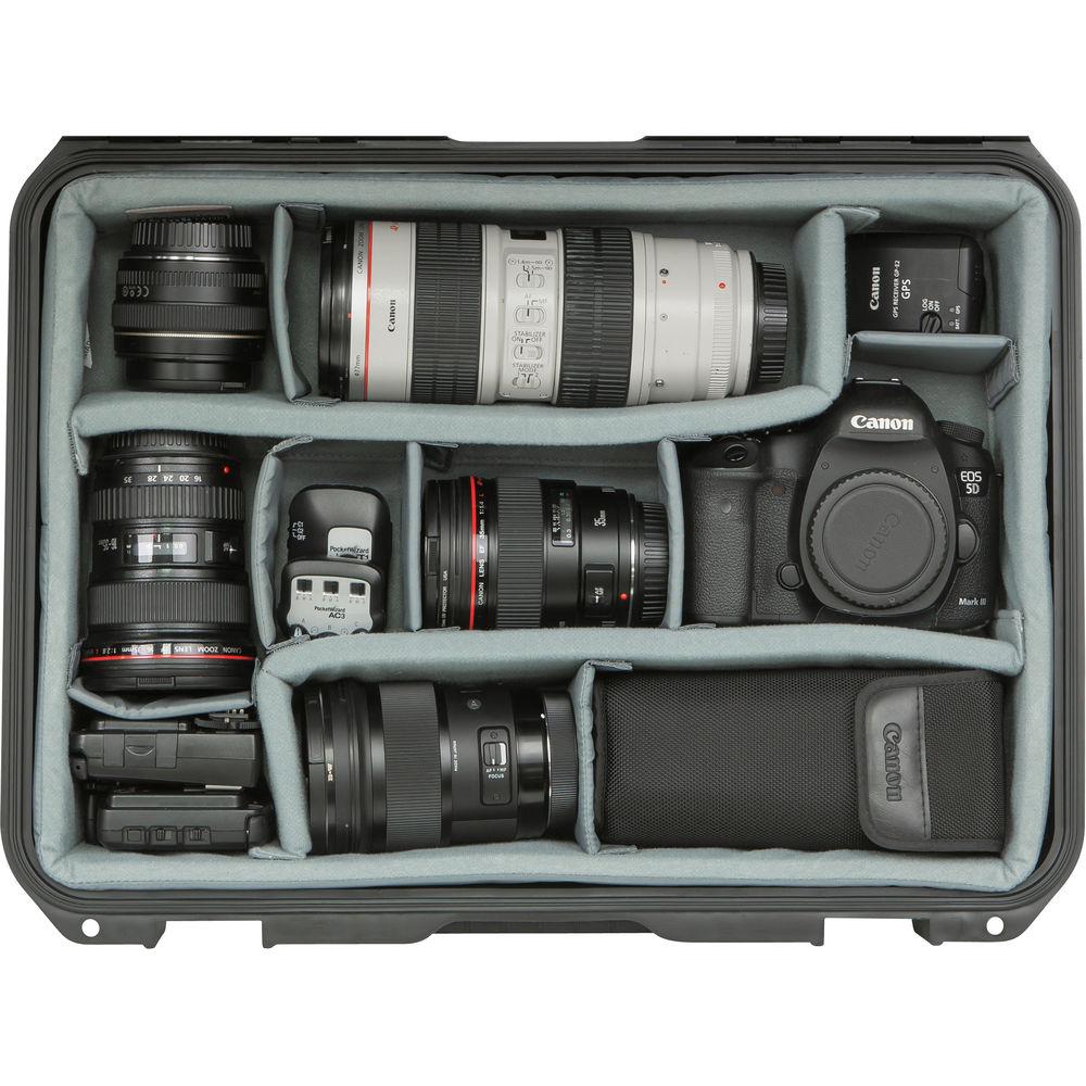 SKB iSeries 1813-5 Case with Think Tank Photo Dividers & Lid Foam