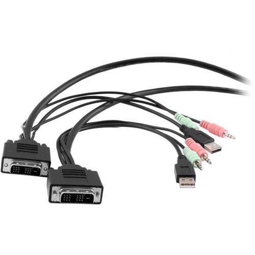 Smart-AVI 2-Port DVI KVM Switch with Audio