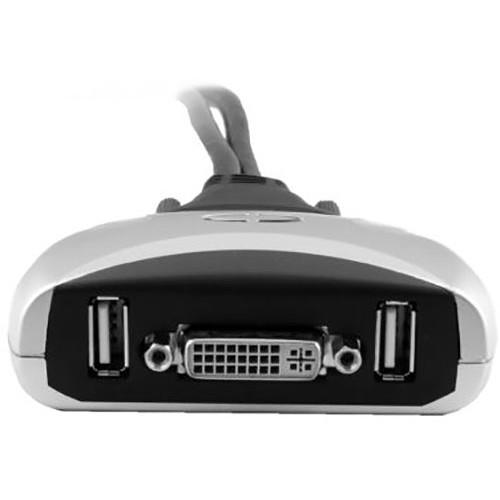 Smart-AVI 2-Port DVI KVM Switch with Audio