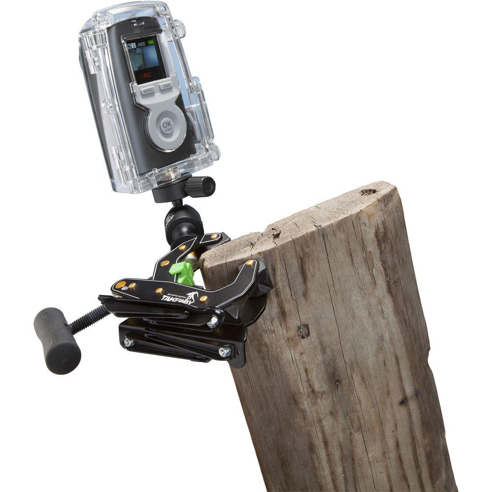 Takeway T1 Clampod Clamp Mount Stand for Cameras, Smartphones & Tablets