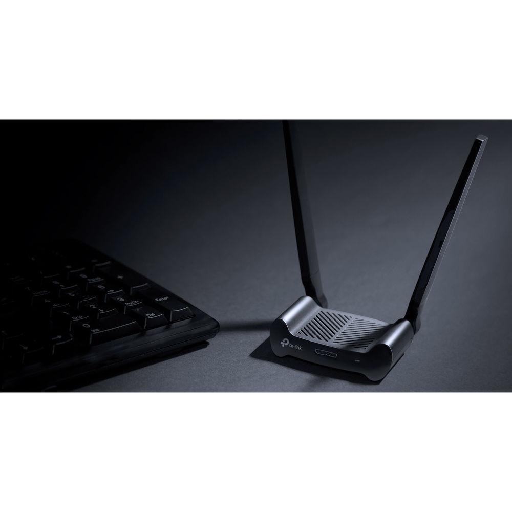 TP-Link Archer T4UHP Wireless AC1300 High-Power Dual-Band USB Adapter