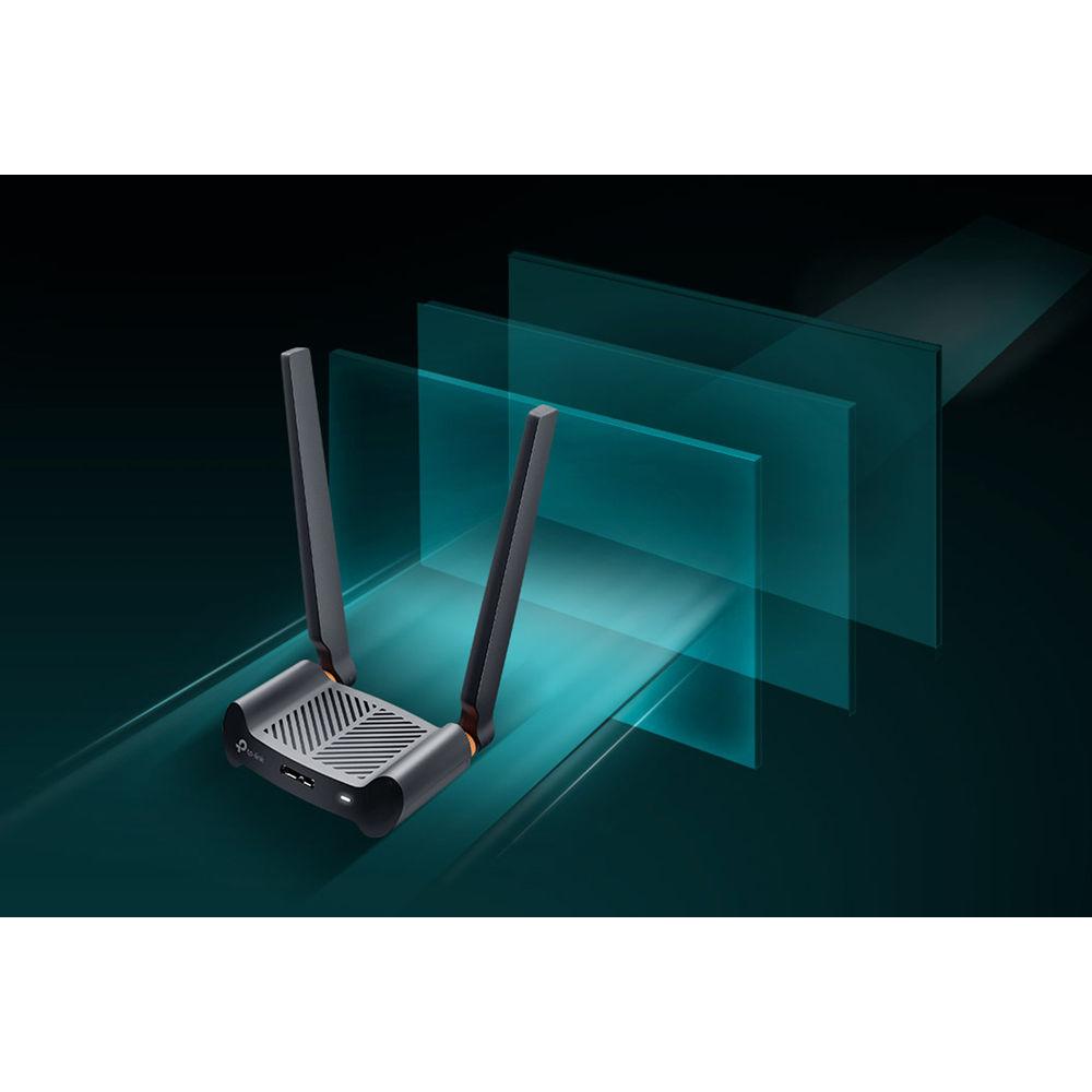 TP-Link Archer T4UHP Wireless AC1300 High-Power Dual-Band USB Adapter, TP-Link, Archer, T4UHP, Wireless, AC1300, High-Power, Dual-Band, USB, Adapter