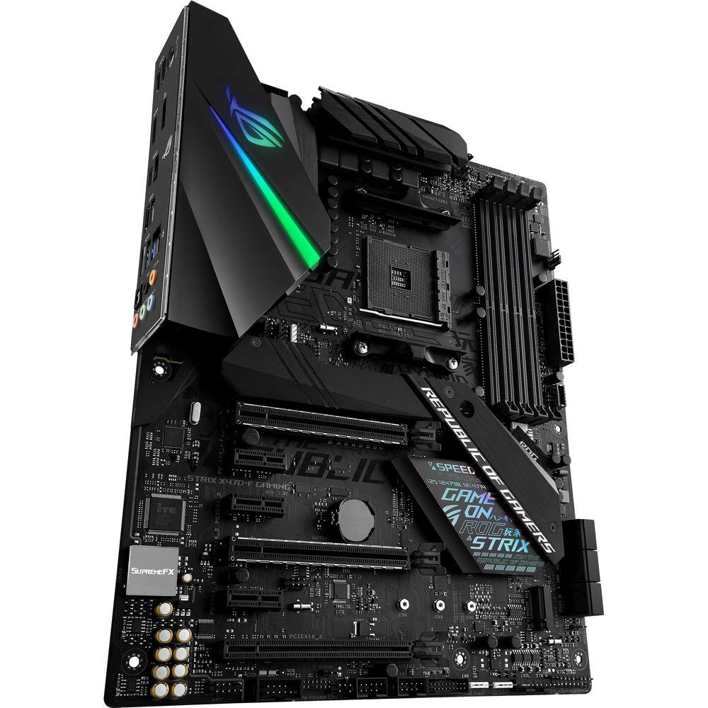 ASUS Republic of Gamers Strix X470-F Gaming AM4 ATX Motherboard