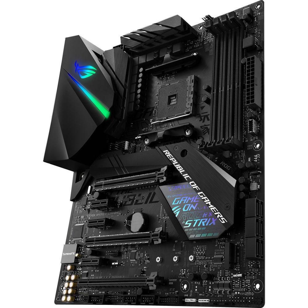 ASUS Republic of Gamers Strix X470-F Gaming AM4 ATX Motherboard