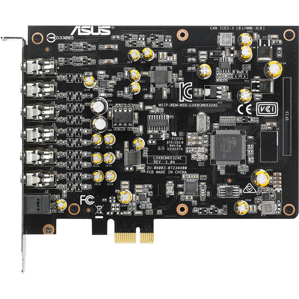 ASUS Xonar AE 7.1-Channel PCIe Gaming Audio Card with EMI Back Plate
