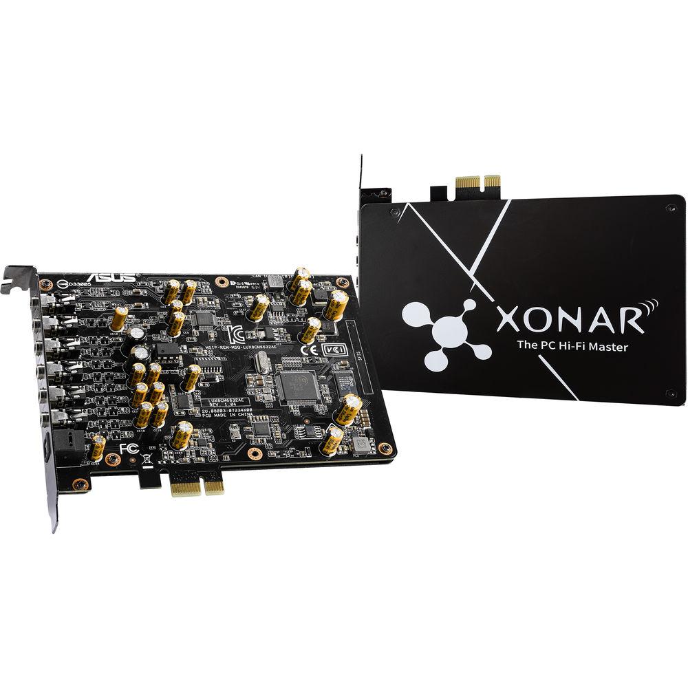 ASUS Xonar AE 7.1-Channel PCIe Gaming Audio Card with EMI Back Plate, ASUS, Xonar, AE, 7.1-Channel, PCIe, Gaming, Audio, Card, with, EMI, Back, Plate
