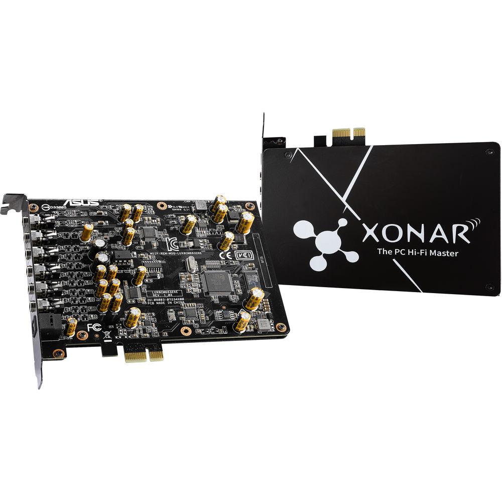 ASUS Xonar AE 7.1-Channel PCIe Gaming Audio Card with EMI Back Plate