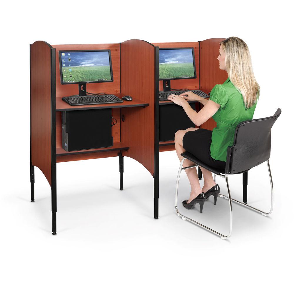 Balt Up-Rite Height-Adjustable Add-On Carrel