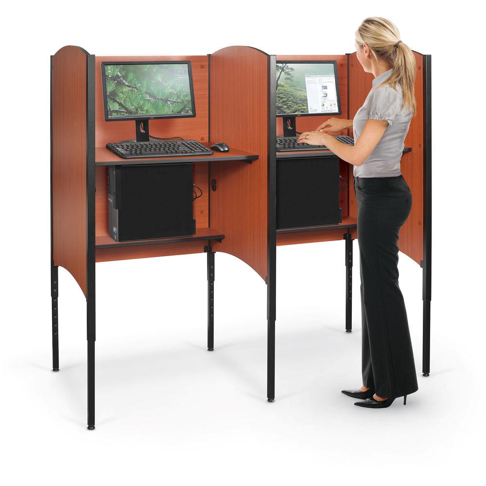 Balt Up-Rite Height-Adjustable Add-On Carrel