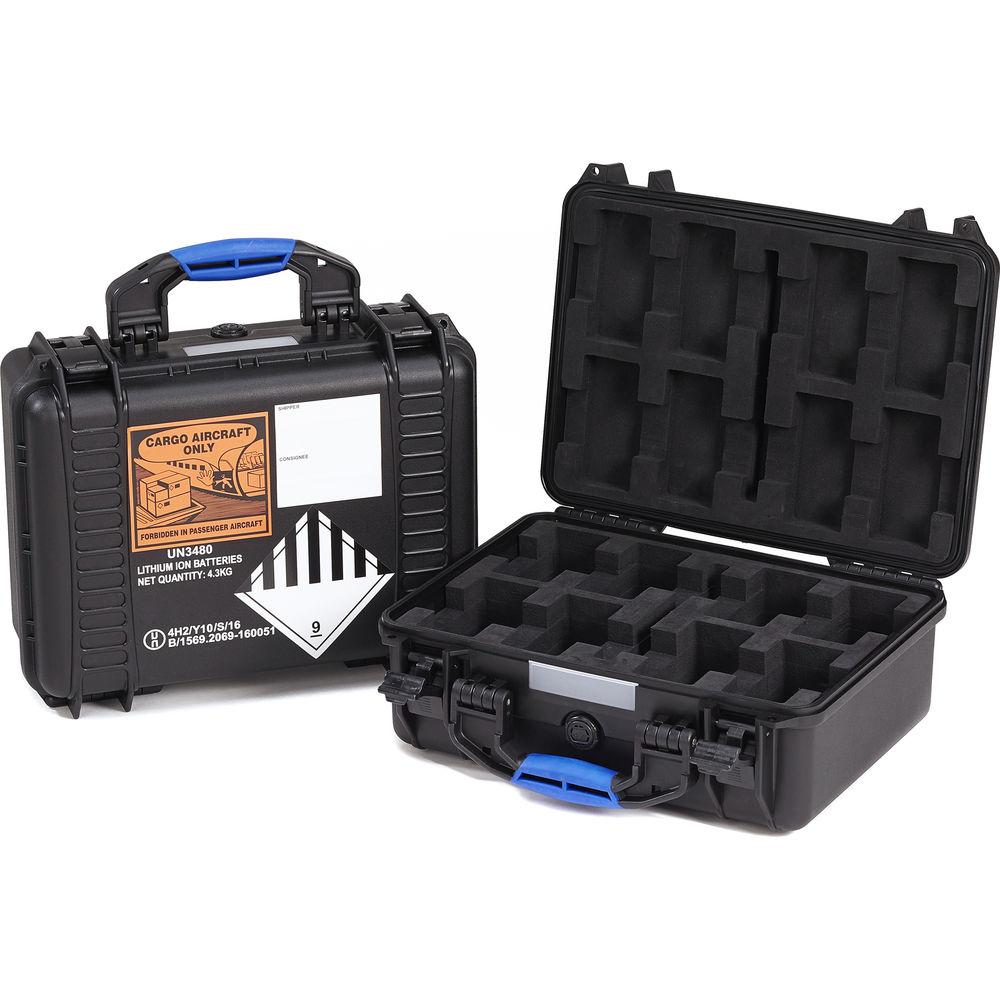 BLUESHAPE BX8 8-Battery UN Certified Lithium-Ion Battery Transport Case