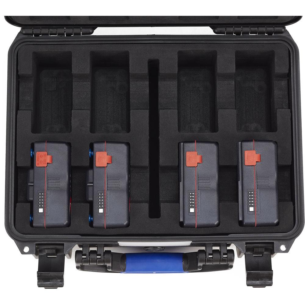 BLUESHAPE BX8 8-Battery UN Certified Lithium-Ion Battery Transport Case