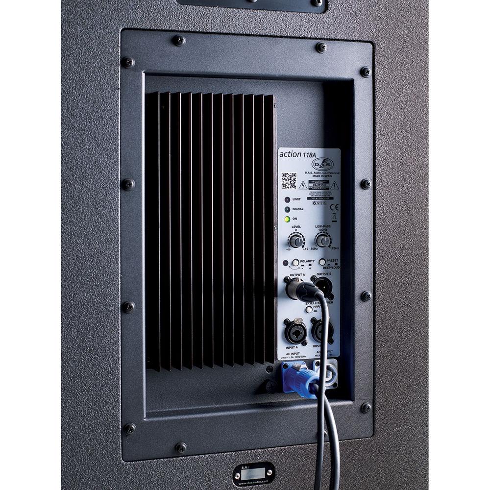 D.A.S Audio Action 118A Powered Horn-Bass Subwoofer System