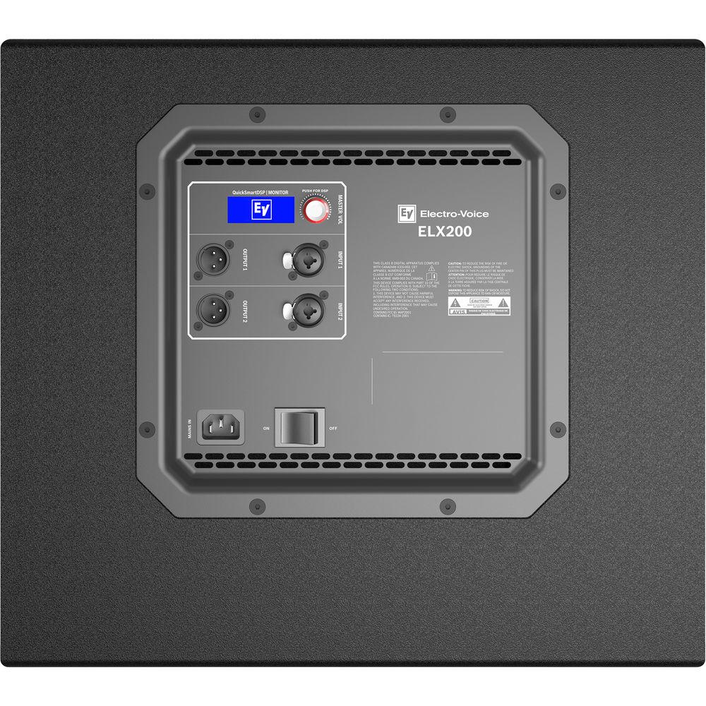 Electro-Voice ELX200-12SP-US 12" 1200W Powered Subwoofer