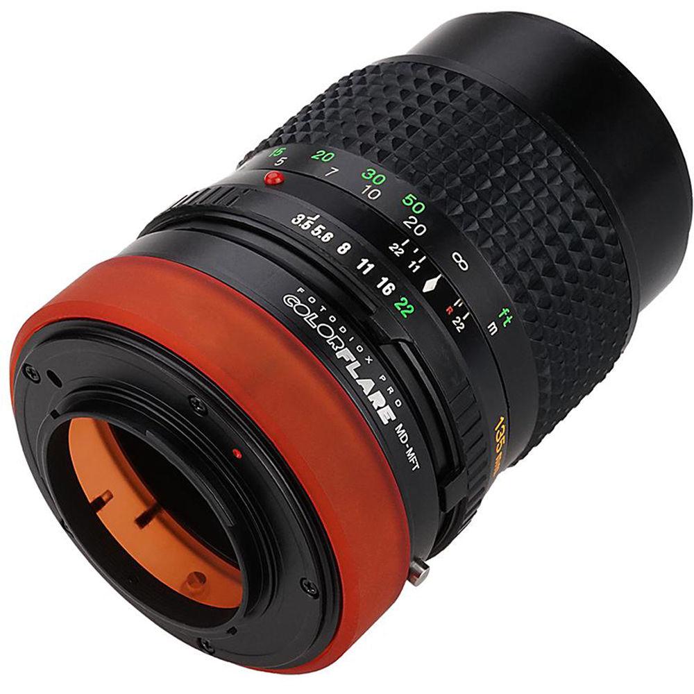 FotodioX ArtFX ColorFlare Micro Four Thirds Mount to Minolta MD Lens Adapter