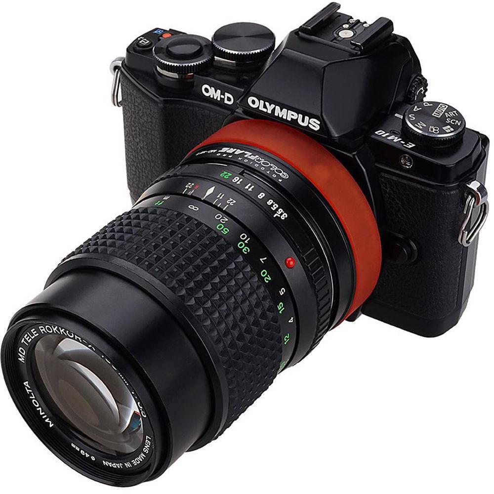 FotodioX ArtFX ColorFlare Micro Four Thirds Mount to Minolta MD Lens Adapter