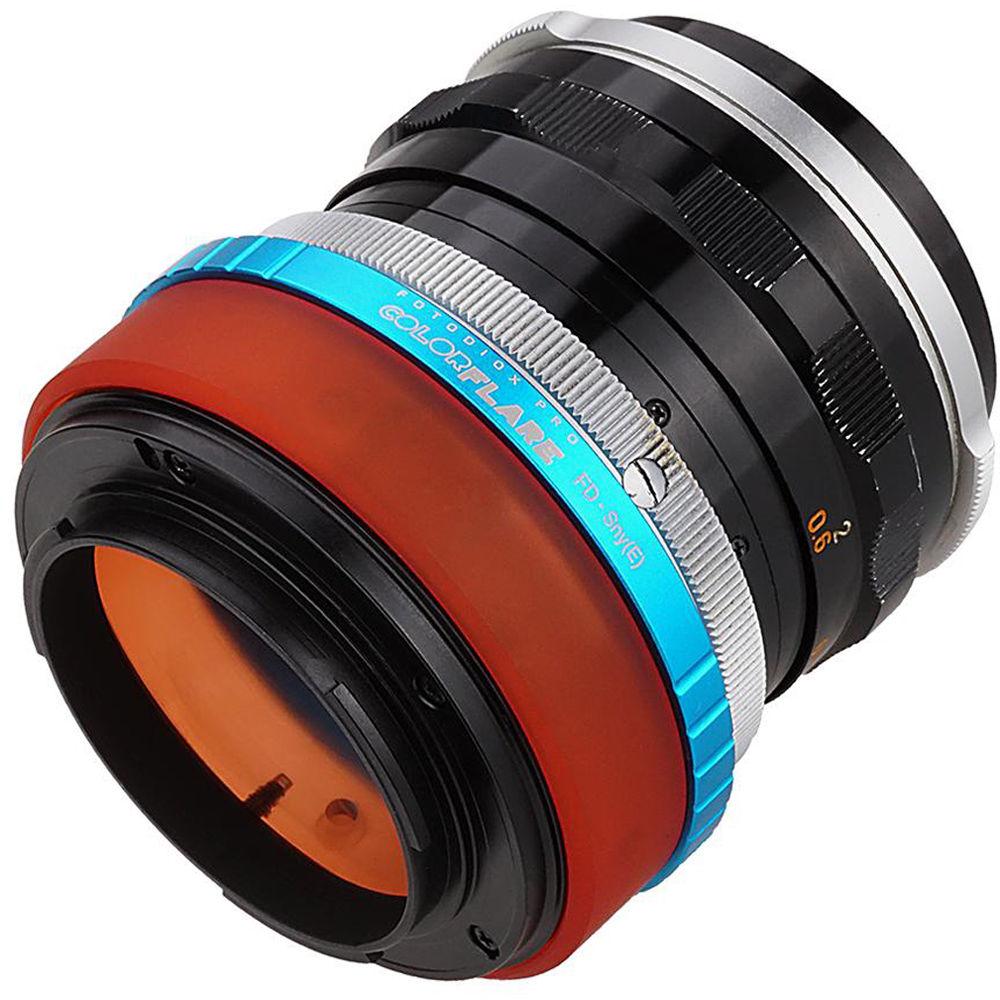 FotodioX ArtFX ColorFlare Sony E-Mount to Canon FD FL Lens Adapter