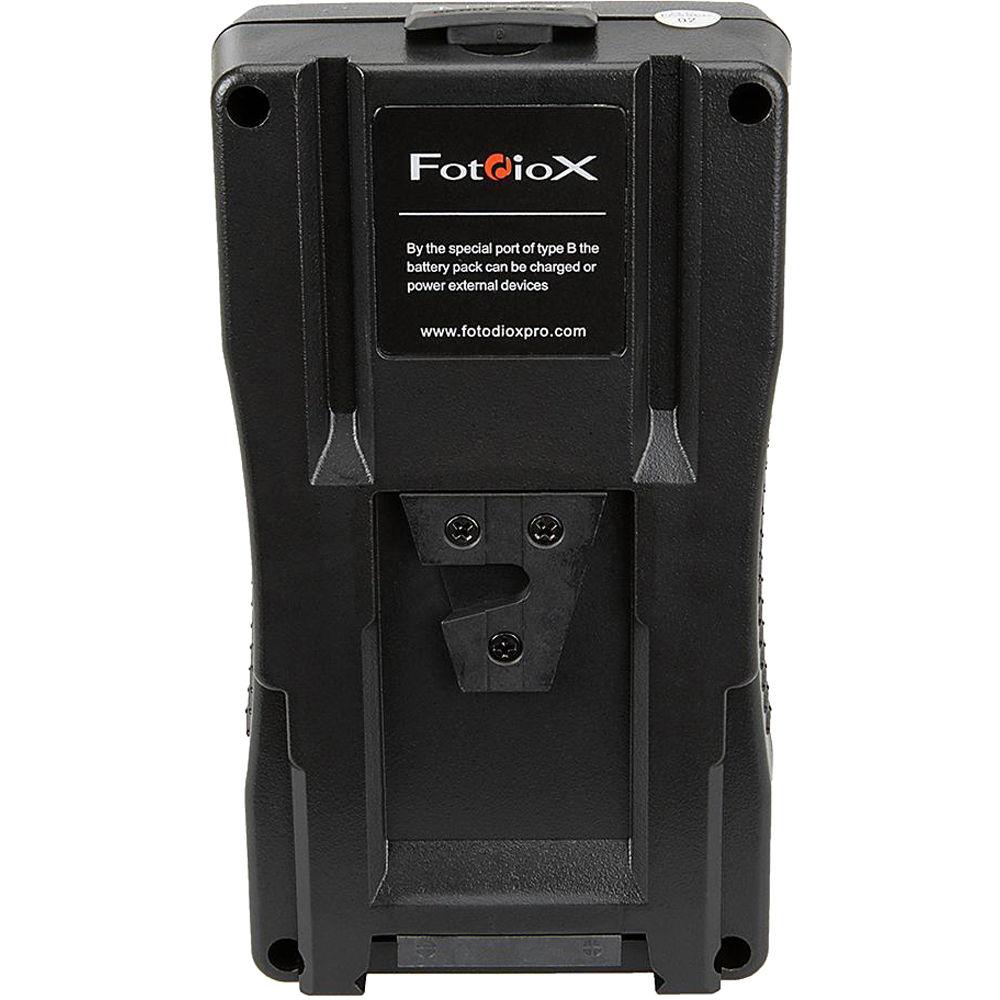 FotodioX Dual Position Battery Charger Kit with 2 Li-Ion 130Wh V-Mount Batteries