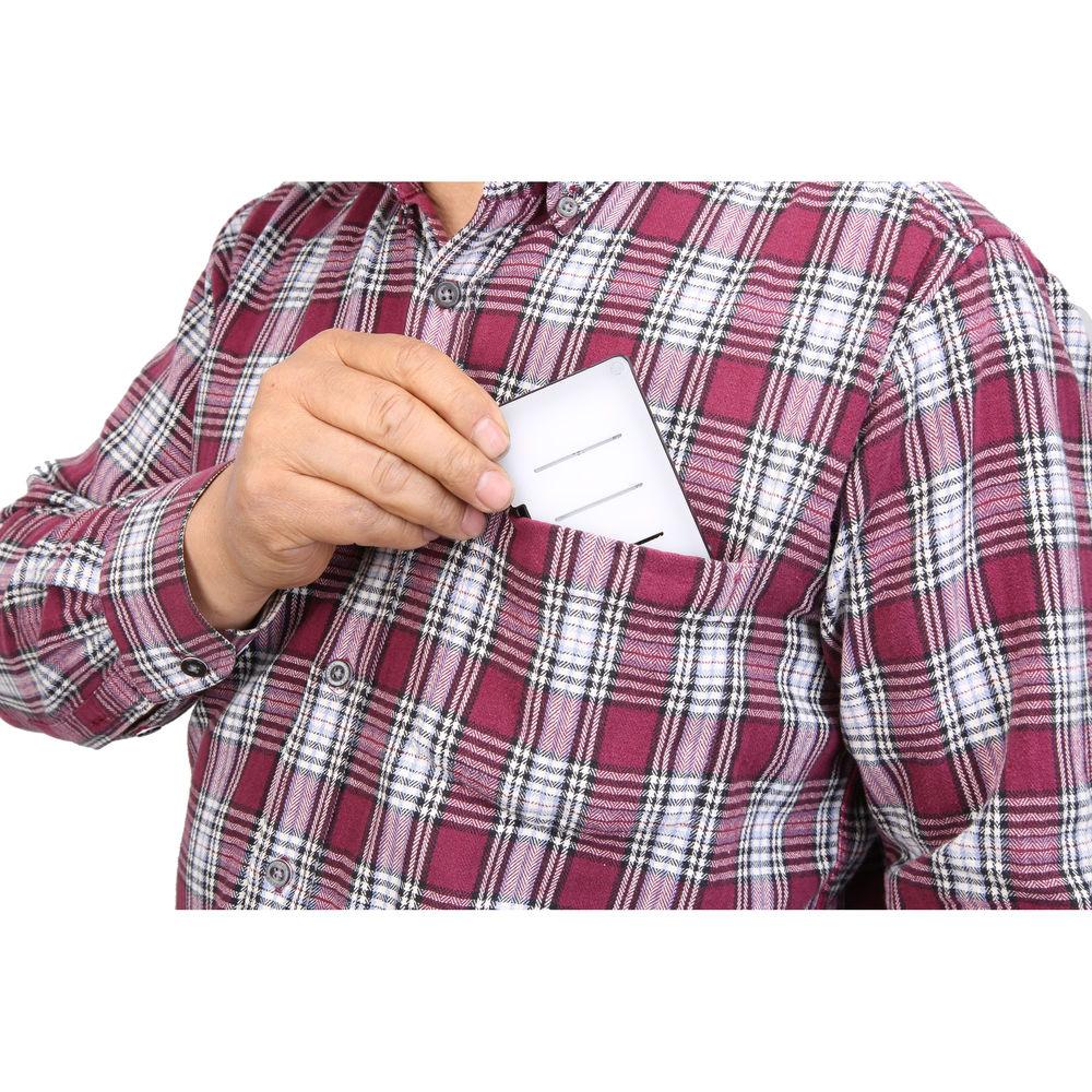 GVB Gear Compact Daylight On-Camera Light with Built-In Battery