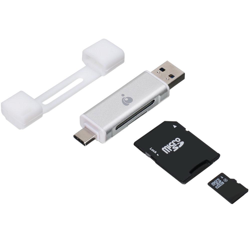 IOGEAR USB Type-C Duo Card Reader Writer