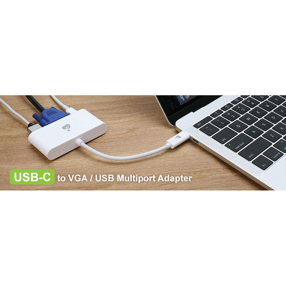 IOGEAR USB Type-C to VGA Multiport Adapter