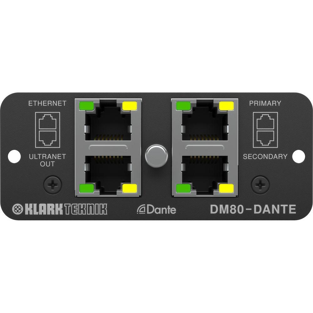 Klark Teknik DM80-DANTE - Dante Expansion Module for DM8000 Processor