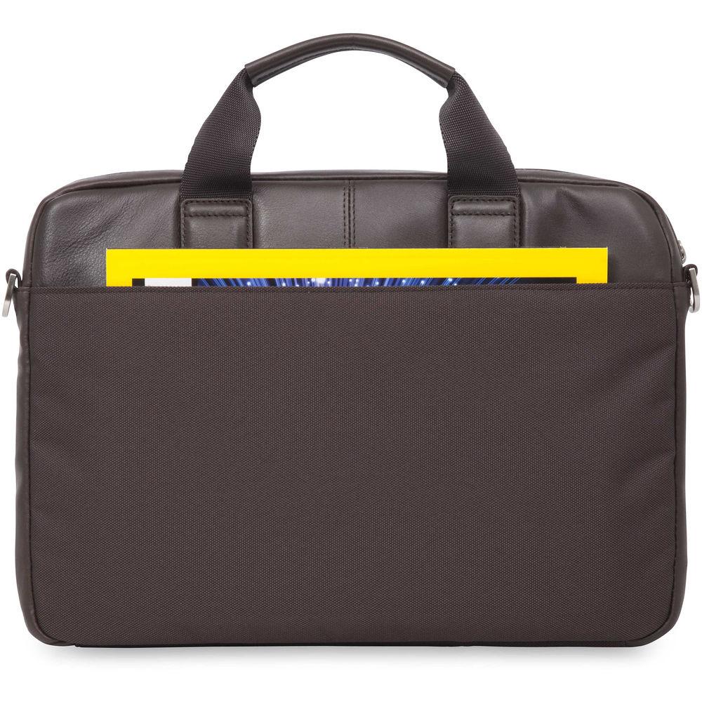 KNOMO USA 13" Stanford Leather Laptop Briefcase