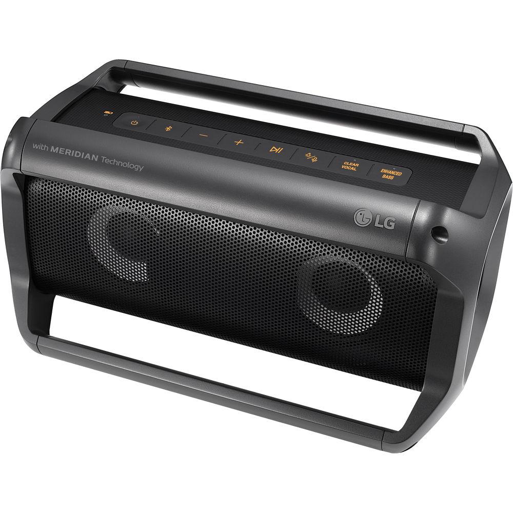 LG PK5 Portable Bluetooth Speaker with Meridian Technology