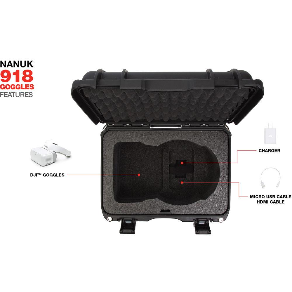 Nanuk 918 Case for DJI Goggles
