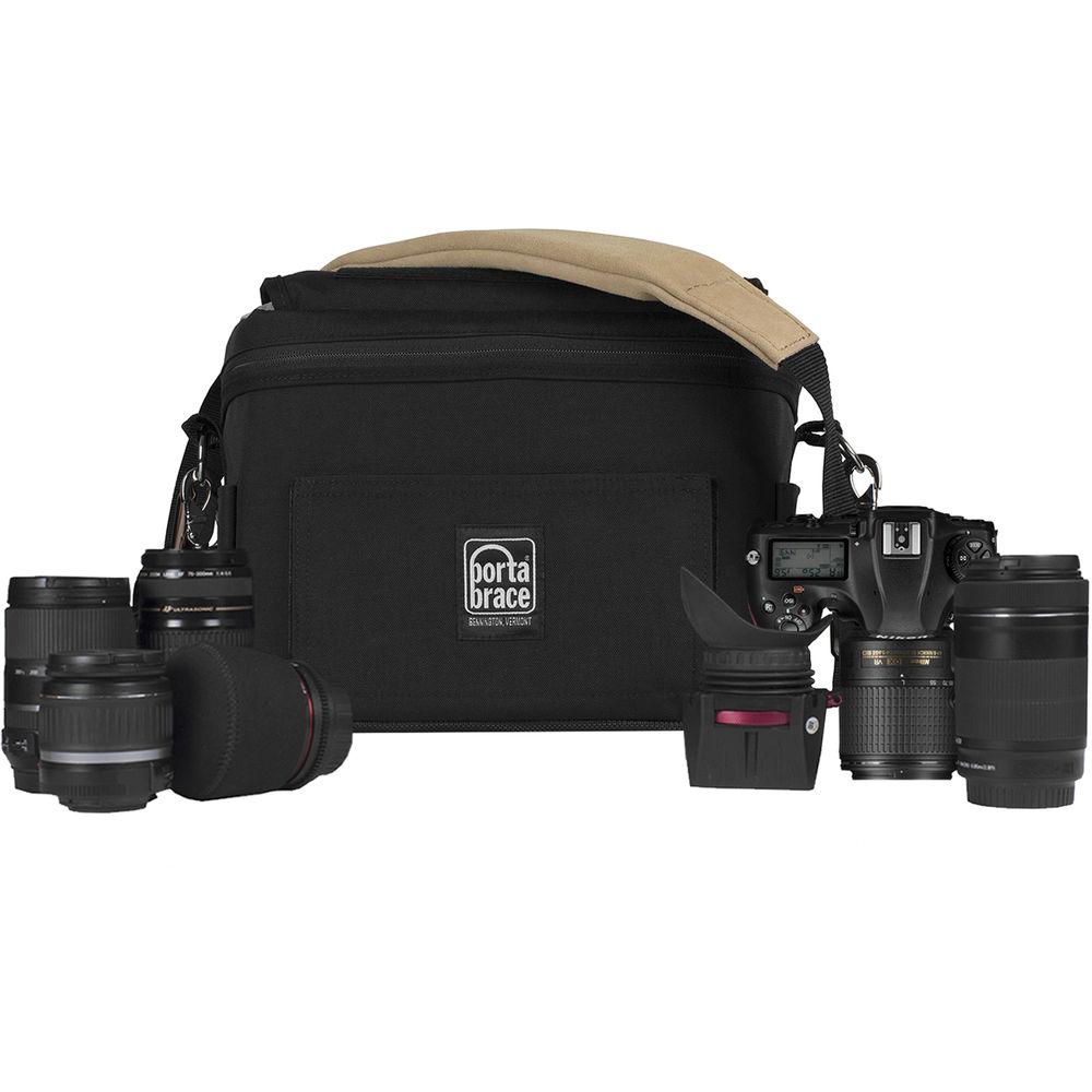 Porta Brace Custom Messenger-Style DSLR Camera Case for Nikon D850