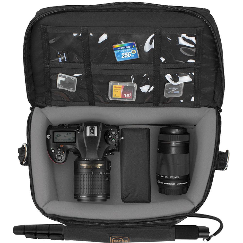 Porta Brace Custom Messenger-Style DSLR Camera Case for Nikon D850