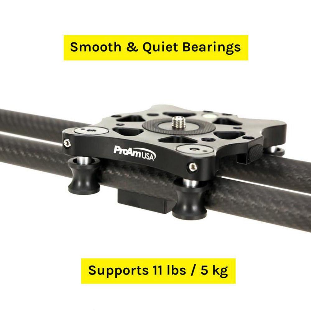 ProAm USA Slideways Pro Camera Slider & Track Dolly