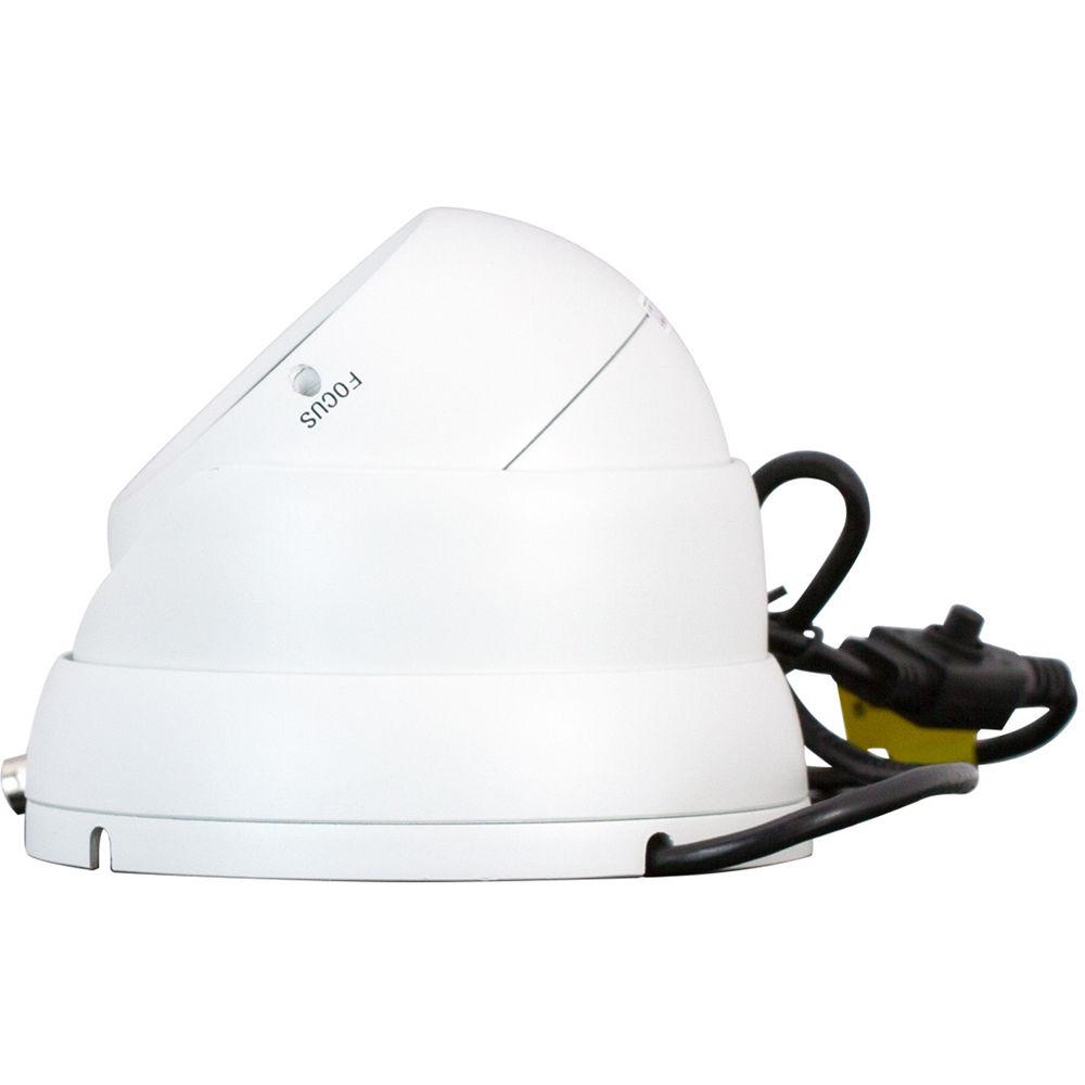 ViewZ 2.1MP AHD Outdoor Dome Camera with 2.8-12mm Varifocal Lens and Night Vision