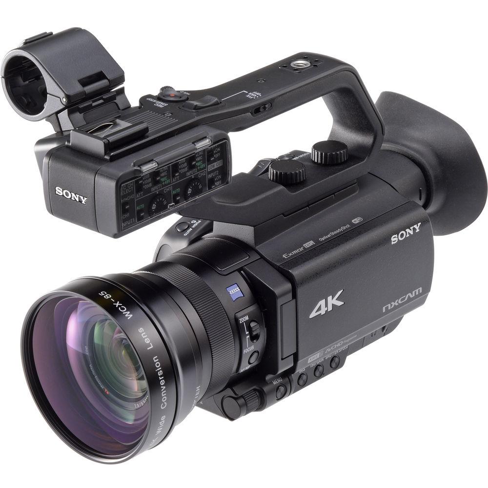 Zunow WCX-85 Compact 4K Wide Conversion Lens with 62 & 58mm Step-Down Rings