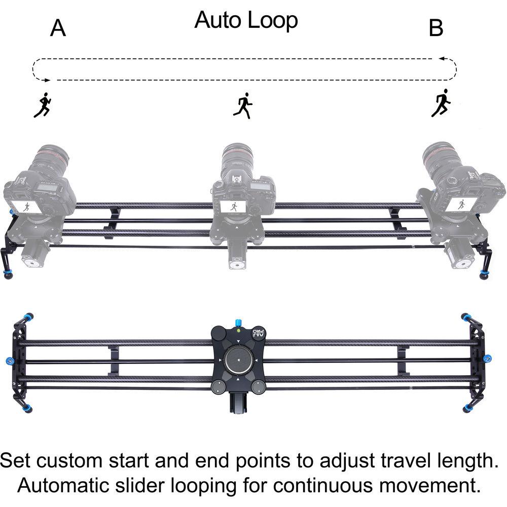 A&J PRO GP Motorized Carbon Fiber Camera Slider