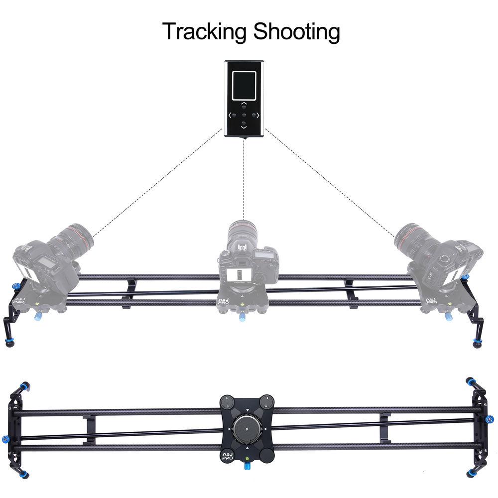 A&J PRO Portable Parallax Camera Slider with Carbon Fiber Rail