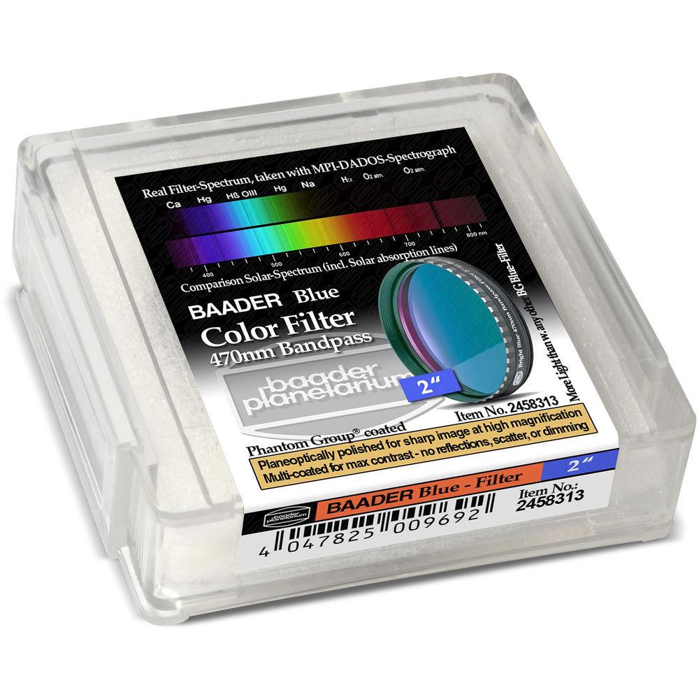 Alpine Astronomical Baader Blue Colored Bandpass Eyepiece Filter