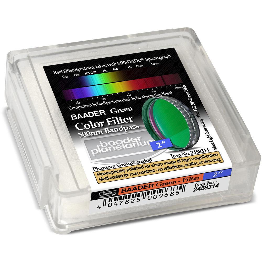 Alpine Astronomical Baader Green Colored Bandpass Eyepiece Filter