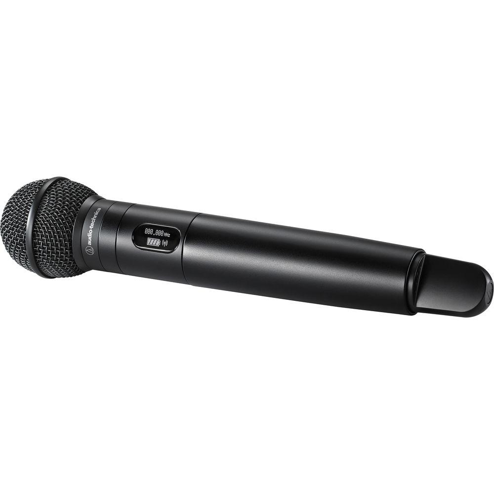 Audio-Technica ATW-3212 C510DE2 3000 Series Fourth Generation Wireless Handheld Microphone System with ATW-C510 Capsule