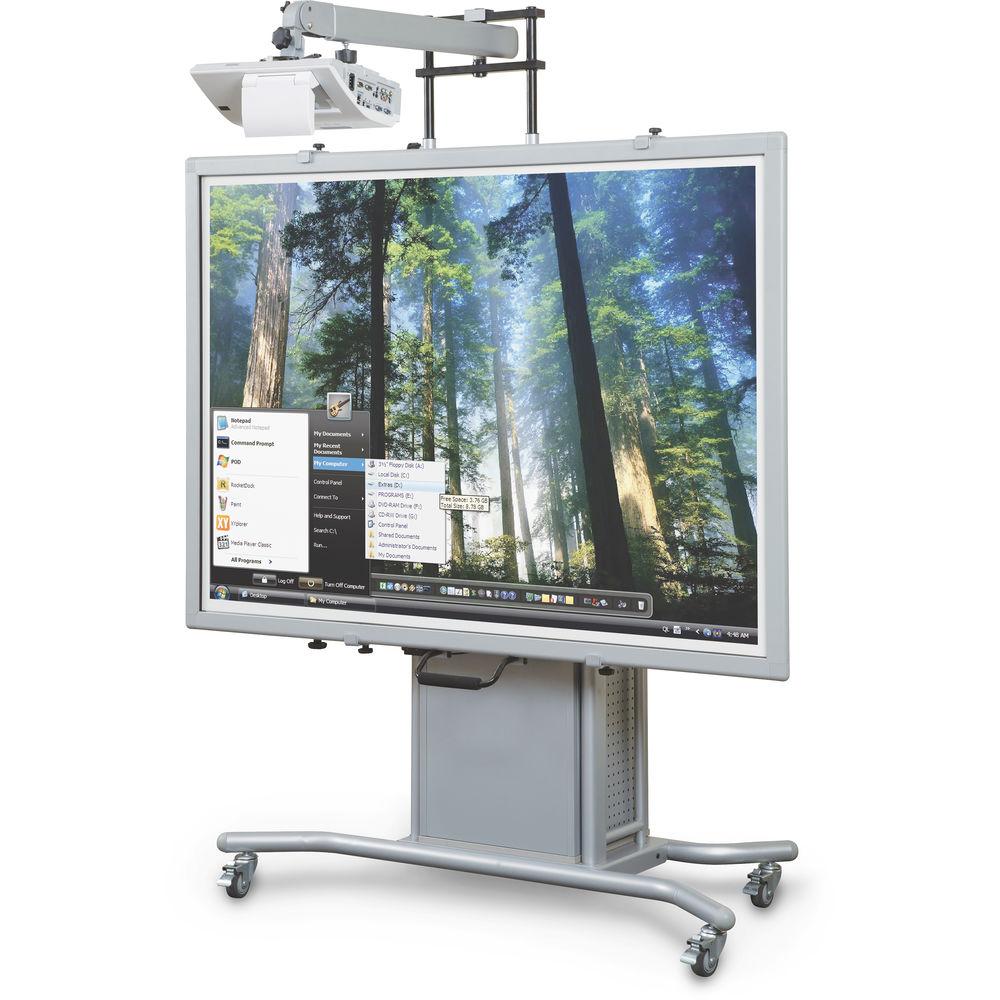 Balt Locking Storage Cabinet for iTeach 2 Mobile Electric IWB Stand